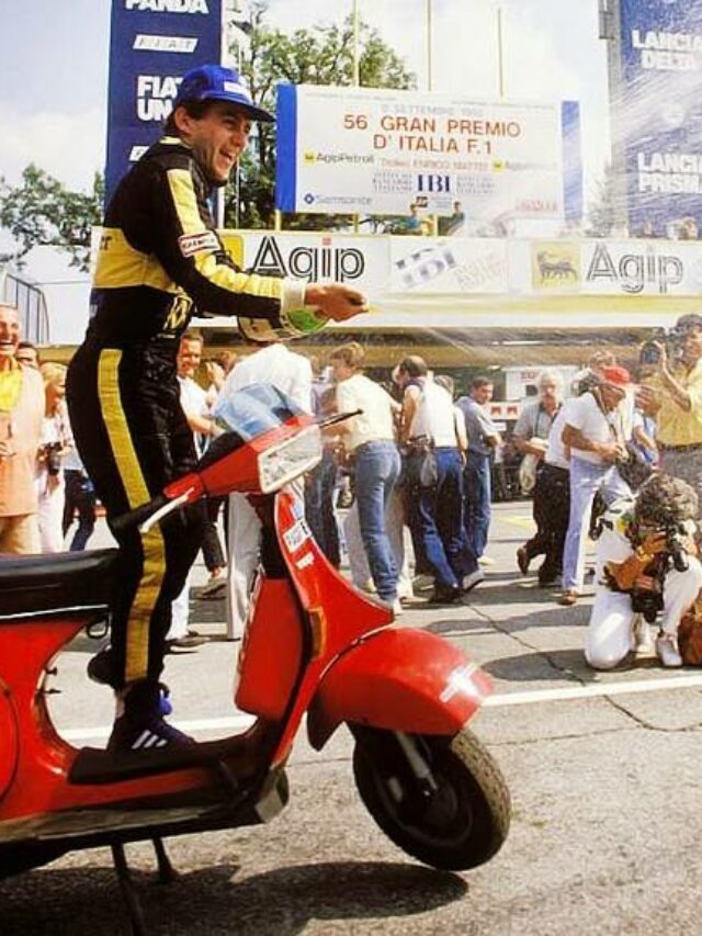 Nada de Ducati e Honda; veja a moto que Senna colecionou!