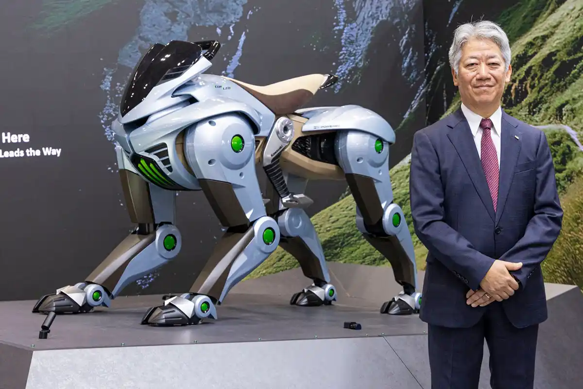 Corleo: Kawasaki confirma produção do robô-cavalo movido a hidrogênio