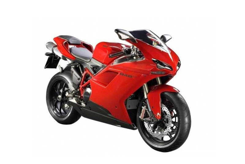 Moto modelo Ducati Superbike 848