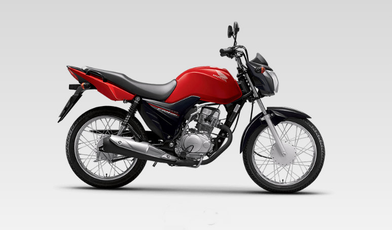 Moto modelo Honda CG 125