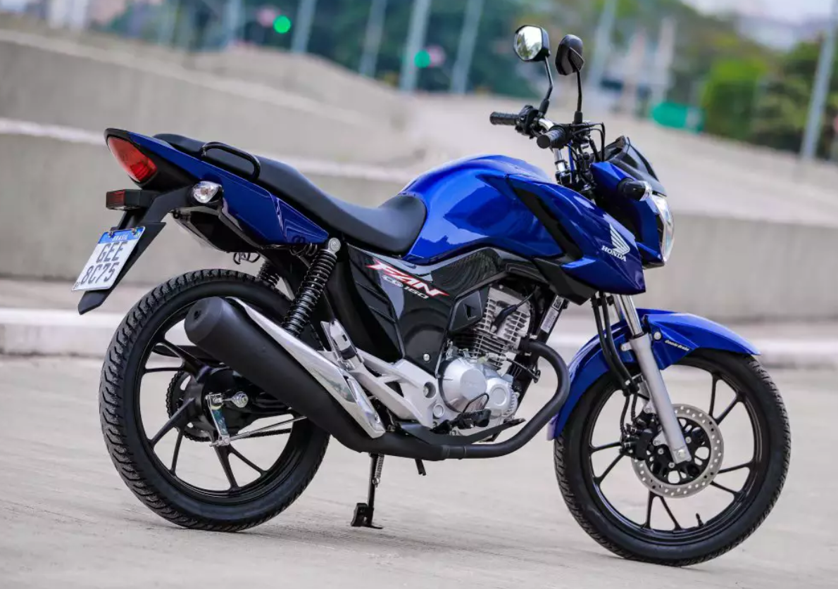 Honda CG 160 Fan marca 8 mi de motos flex da marca fabricadas no Brasil