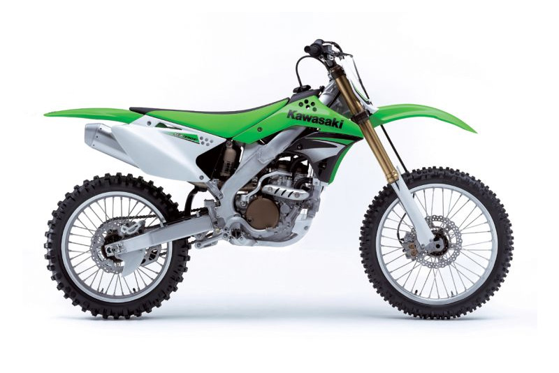 Moto modelo Kawasaki KX 250F