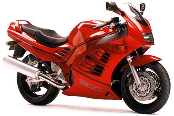 Moto modelo Suzuki RF 900