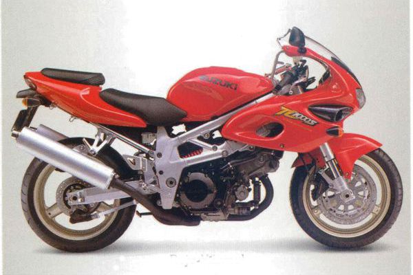 Moto modelo Suzuki TL 1000