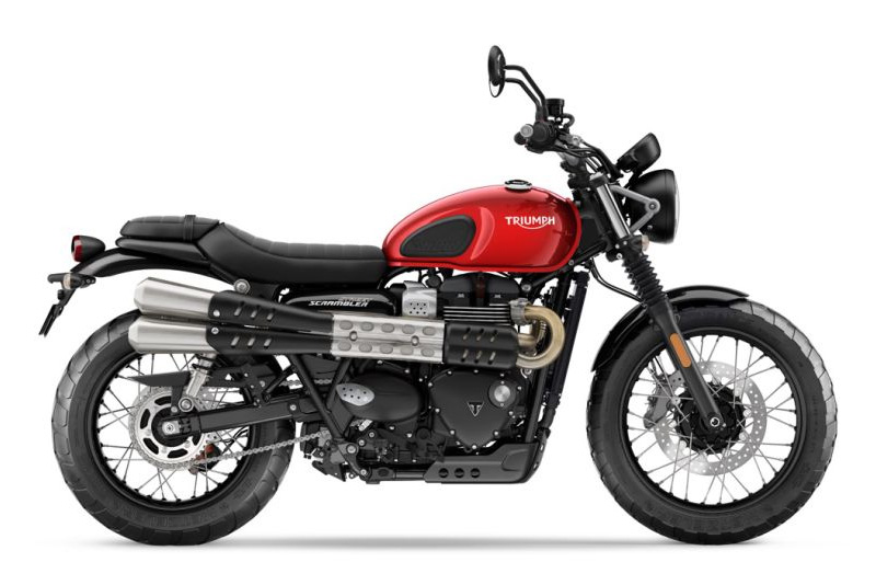 Moto modelo Triumph Street Scrambler