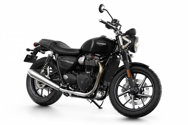 Moto modelo Triumph Street Twin