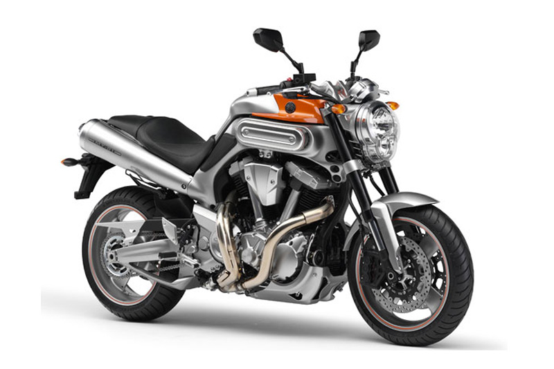 Moto modelo Yamaha MT 01