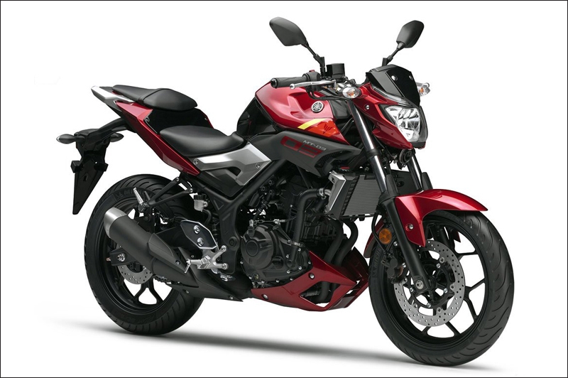Moto modelo Yamaha MT 03