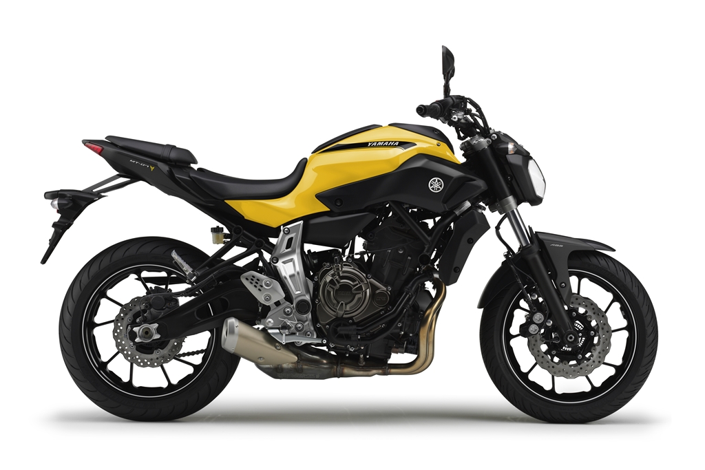 Moto modelo Yamaha MT 07