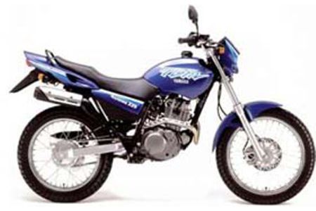 Moto modelo Yamaha TDM 225