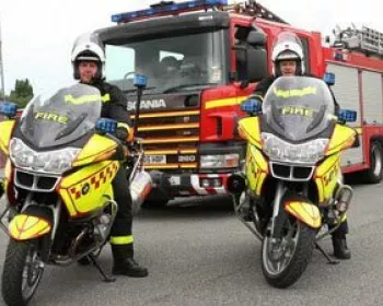 Motos para combater incêndios leves