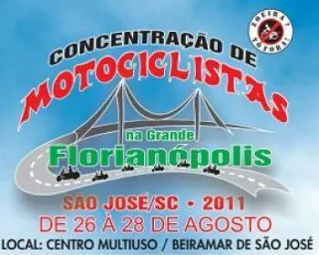 Em agosto tem concentração de Motociclistas em São José (SC)