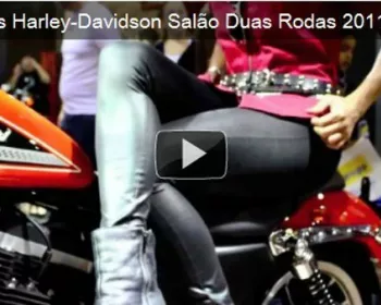 Garotas Harley-Davidson no Salão Duas Rodas