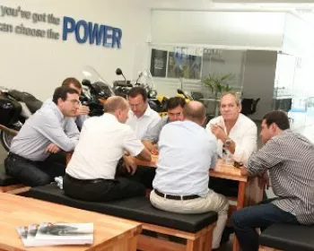 Visita do presidente da BMW Motorrad no Brasil