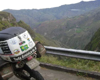 Motociclista percorre a América do Sul a bordo de uma Ténéré 250