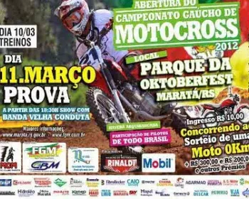Maratá conta as horas para a abertura do Rinaldi Gaúcho de Motocross 2012