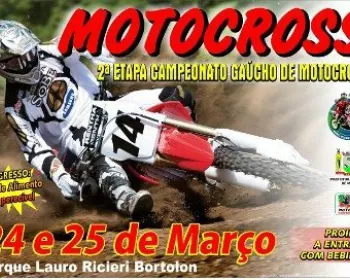 2ª etapa do Rinaldi Gaúcho de Motocross acontece em Marau