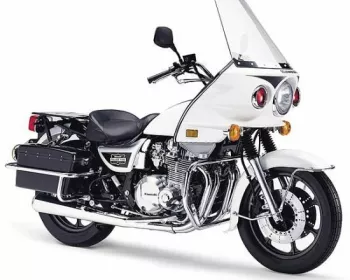 Kawasaki Police, a moto que ficou famosa na TV