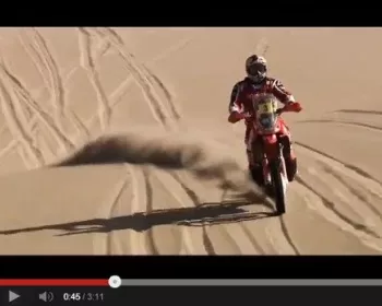 Vídeo do HRC Team – Dakar 2013, etapa 3