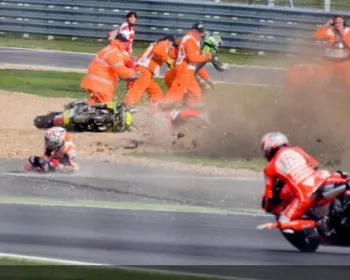 MotoGP™: queda poderia ter arruinado a corrida de Márquez