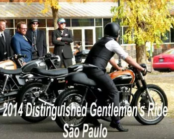 Distinguished Gentlemen’s ride Brasil 2014