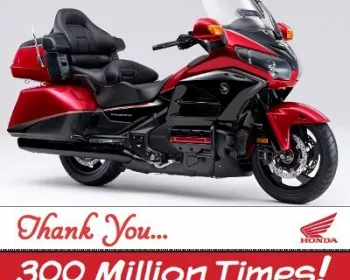 Honda chega a 300 milhões de motocicletas produzidas