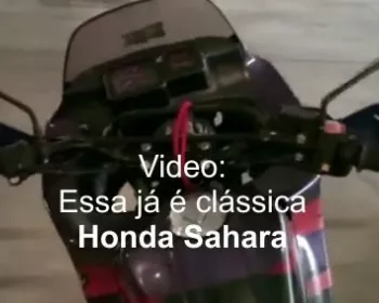 Essa já é clássica – Honda Sahara
