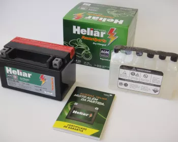 Heliar amplia linha de baterias para motos