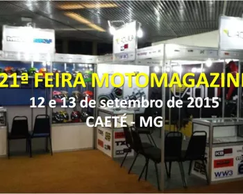 21ª Feira Motomagazine vai a Minas Gerais neste final de semana