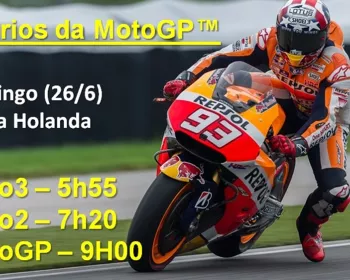 Confira os horários da MotoGP™ deste domingo