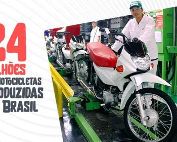 Honda chega a 24 milhões de motos produzidas no Brasil