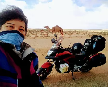 Rosas do Deserto: dez mulheres viajam de moto ao Atacama