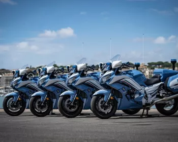 Veja a Yamaha FJR 1300 que equipa a polícia italiana