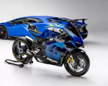 Suprassumo italiano: Ducati customizada como Lamborghini