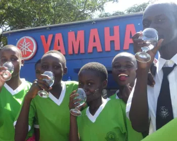 Água limpa! Yamaha quer melhorar a vida em regiões carentes