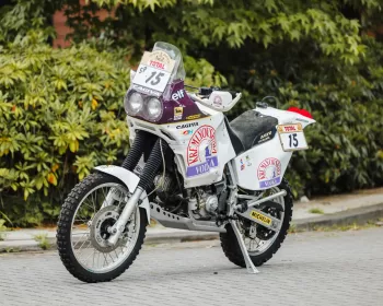 Leilão: moto icônica do Rally Dakar custou menos que Africa Twin