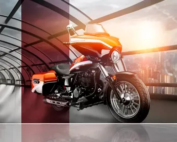 Nova moto custom é uma ‘Harley bagger’ em miniatura; veja