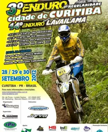 A próxima etapa do Brasileiro de Regularidade será em Curitiba