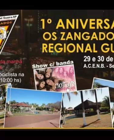 Zangados MC convida para festa de aniversário