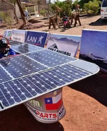 Veículos solares no Atacama