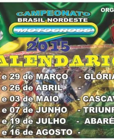 Brasil Nordeste de MX: divulgado pré-calendário 2015