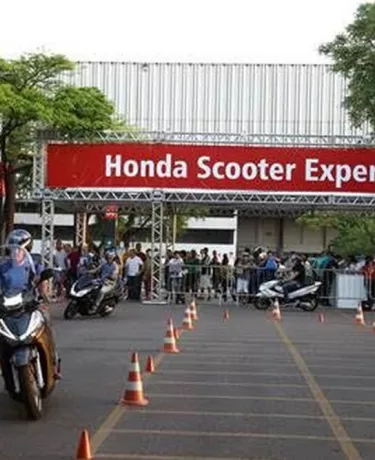 Sucesso total do test ride Honda no Salão DR