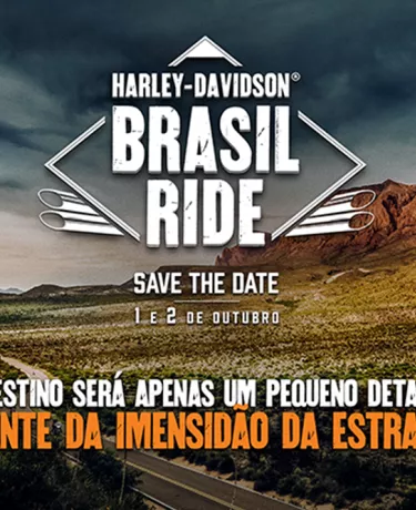 Harley-Davidson realiza inédito “Brasil Ride”