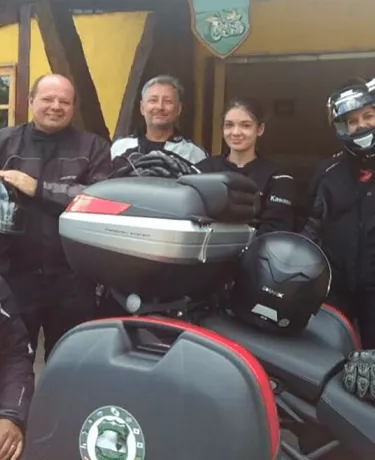 Felicidade é…. amigos, viagem de moto, de Cuiabá a Gramado