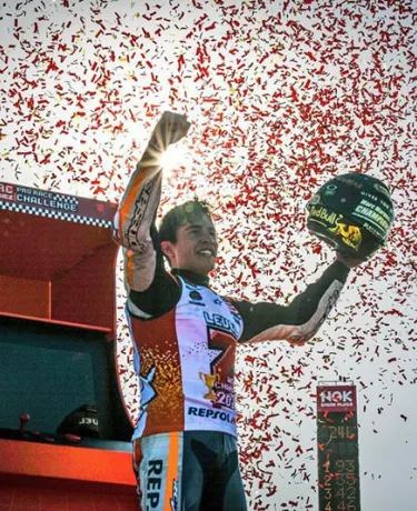 Márquez fatura quinto título da MotoGP em seis temporadas