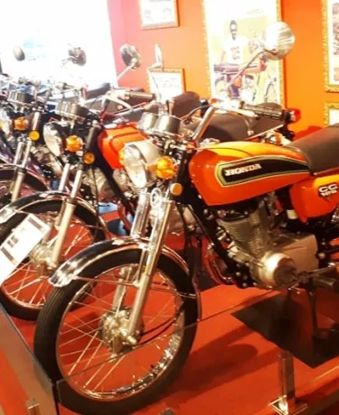 Museu de motos Honda como opção de lazer em família