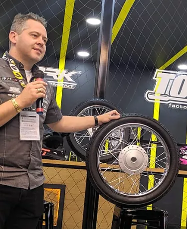 Pro Tork irá produzir pneus para moto: o céu é o limite