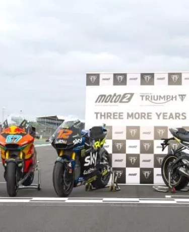 Triumph renova fornecimento de motores da Moto2