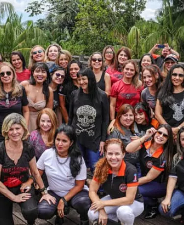 Dia da Mulher: Harleyros do Pará homenageiam Ladies