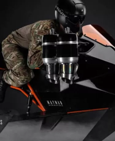 800 km/h: nova moto voadora parece um caça de Top Gun